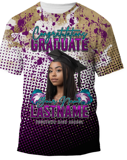 All-Over Premium Digital Print T-Shirt